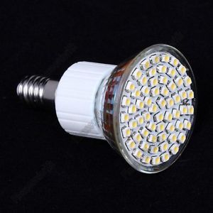 E14 220V 240V AC 60 LED Spot Track Light SMD 3528 Bulb Light Lamp Home Office