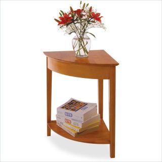 Winsome Solid Wood Corner Honey Accent Table