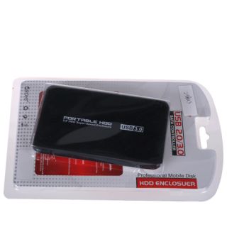 2 5" inch SATA USB 3 0 HDD External Hard Drive Case Mobile Disk HD I001