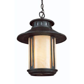 Craftsman Mission Two Light Large Outdoor Pendant from The Craftsman Collectio