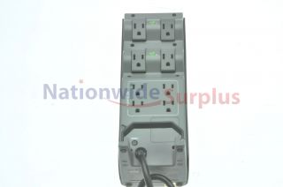 iGo PM00011 0001 8 Power Outlets 2 USB Outlets Green Surge Protector 763810019401