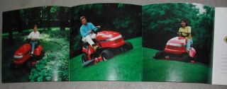 1996 Simplicity Regent Lawn Garden Tractor Poster and Brochure Catalog