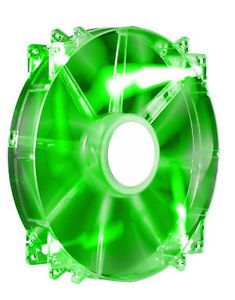 Cooler Master 200mm Green LED Fan on Off Only for Cosmos II Trooper New