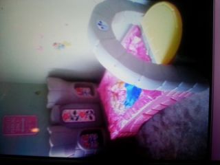 Princess Castle Toddler Bed w Mattress