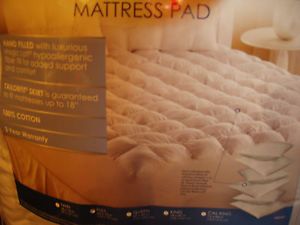 Mattress Pad Full Size Wellrest Bedding Solutions Perfect Fit