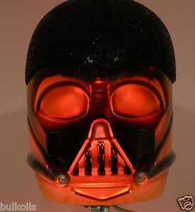 Star Wars Darth Vader Night Light Glows Orange Lamp Light Bobble Head Light