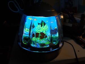 Fish Aquarium Motion Night Light Lamp Great for Kid's Room Office More