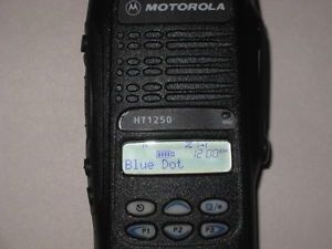 Motorola HT1250 128 Channel 2 Way VHF Portable Radio Lot R1