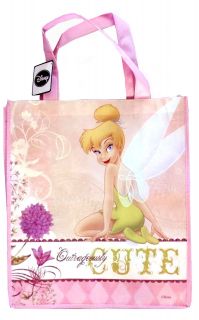 Disney Fairies Tinkerbell Reusable Tote Shopping Bag Party Favor Gift Bag