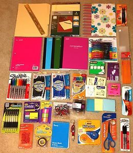 New Lot School Office Supplies Pen Marker Pencil Highlighter Notebook 1028