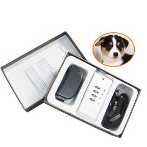 Remote Control Dog Training Collar Bark Stop No Barking