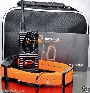 AETERTEK Electric 1 Dog Remote Control Dog Training Anti Bark Shock Collar