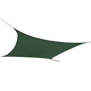 New Green 12' Feet Square Heavy Duty Sun Shade Canopy Sail Patio Outdoor Cover