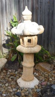 Pagoda Feng Shui Sculpture Statues Plant Plants Outdoor Garden Pot Home Decor