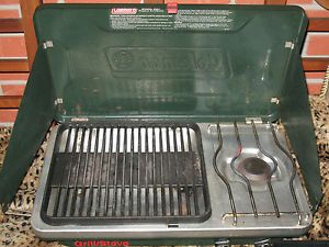 Coleman Matchlight Propane Grill Stove Camping Outdoor Cooking