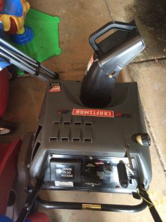5HP Craftsman Snow Blower Works Get Ready for The Big Snow