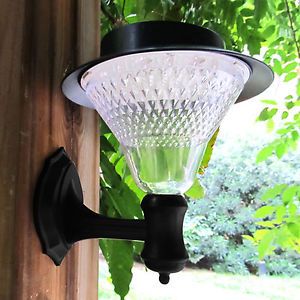 Warm Wht LED Solar Power Light Outdoor Yard Garden Villa Cottage Decorative Lamp
