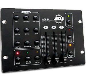 American DJ Adj RGB3C 3 Channel RGB LED DMX Lighting Controller RGB 3c