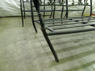Hampton Bay Edington Patio Seating Set with Textured Umber Cushions $699 99
