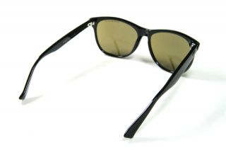 New Emporio Armani ea 9858 s 807 3U Black Men Women Plastic Sunglasses