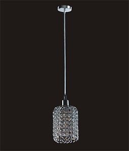 Mini Pendant Ceiling Light Fixture Glass Crystal Chandelier Lighting