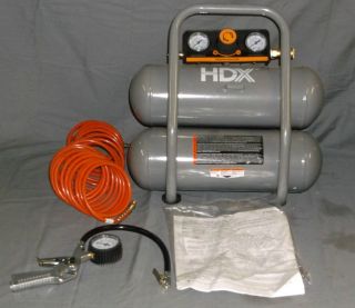 HDX 2 Gal Gallon Portable Electric Air Compressor 947 282