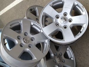 4 03 09 Dodge RAM 1500 Wheels and Tires Rims 265 70 17