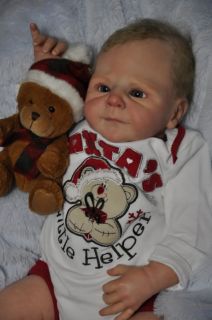 DESIGNERBABIES4U Presents Reborn Christmas Baby Boy Zweers Scarlett Infant