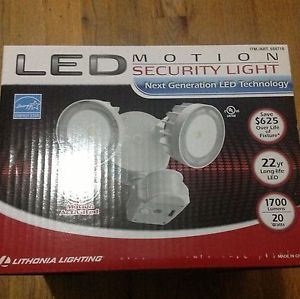 Lithonia Lighting LED Motion Security Light Next Generation Technology 1700 Lume