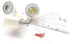 Defiant LED 270 Degree Motion Sensor Security Flood Light Cool White Light