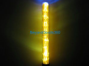Car Safety Security Traffic Control 3X AAA LED Yellow Light Magnetic Wand Beacon