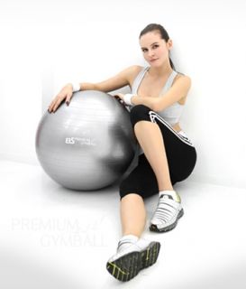 New Pilates Yoga Fitness Sports Diet Body Exercise Gym Ball 75cm Foot Air Pump