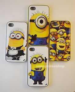 New Despicable Me Minions Frame Rubber Soft Case Cover for Various Mobile Phones