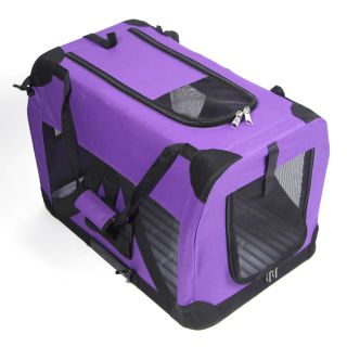 4 Size 4 Colors Portable Pet Dog House Soft Crate Carrier Cage Kennel US Stock