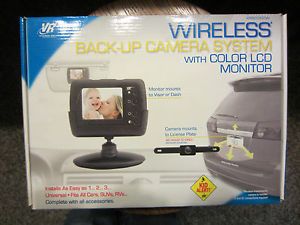 VR3 Wireless Car Back Up Camera System with Color LCD Monitor Never Used in Box