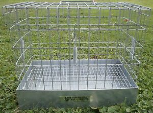 Wire Pet Crate Carrier Cage Dog Cat Rabbit Portable Kennel 15"
