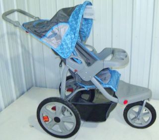 Instep Safari Single Baby Jogging Stroller AR178 BKU1492