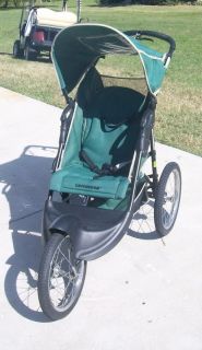 Baby Trend Expedition Single Jogger Jogging Stroller Green