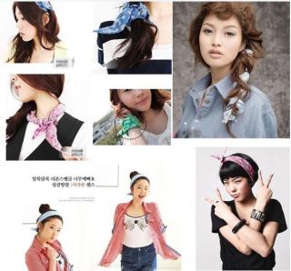 Hot Sale Cute Korea Korean Girls Rabbit Ear Ribbon Chiffon Headband Hair Band
