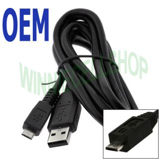 Original USB Data Transfer Sync Cable Cord Sony Cell Phones All Carriers New