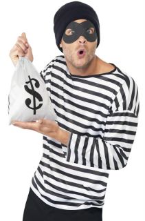 Bank Robber Instant Halloween Costume Accessory Kit
