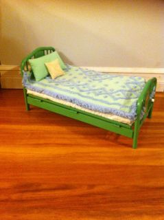 American Girl Doll Kit's Trundle Bed and Bedding Retired