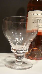 Large Antique "Dorset" Wine Glass Rummer Water Goblet by Stuart Crystal C 1930