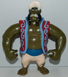 1994 Captain Murk Green Gorilla 4.5" Mattel Action Figure Toy Disney Aladdin