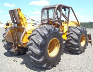 1973 John Deere 540A Log Skidder with Winch Logging Tractor All New Tires