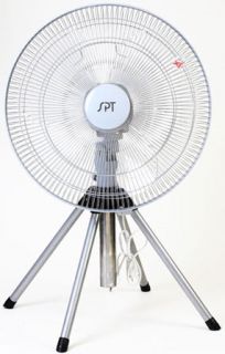 Heavy Duty Industrial Grade Electric Floor Fan w 18" Blade SPT Air Cooler
