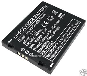 Original at T Sierra Wireless 880U 881U USB 3G AirCard Modem Battery Lith ION3 7