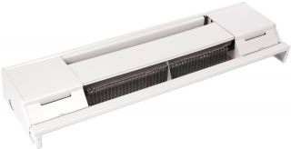 Qmark White 6 ft Electric Baseboard Heater Floor Heat