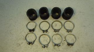 1978 Honda CB750A CB 750 Hondamatic H545 1 Carb Engine Air Boots and Clamps