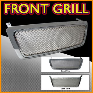 04 05 06 Ford F150 F 150 Chrome Front Mesh Grill Grille